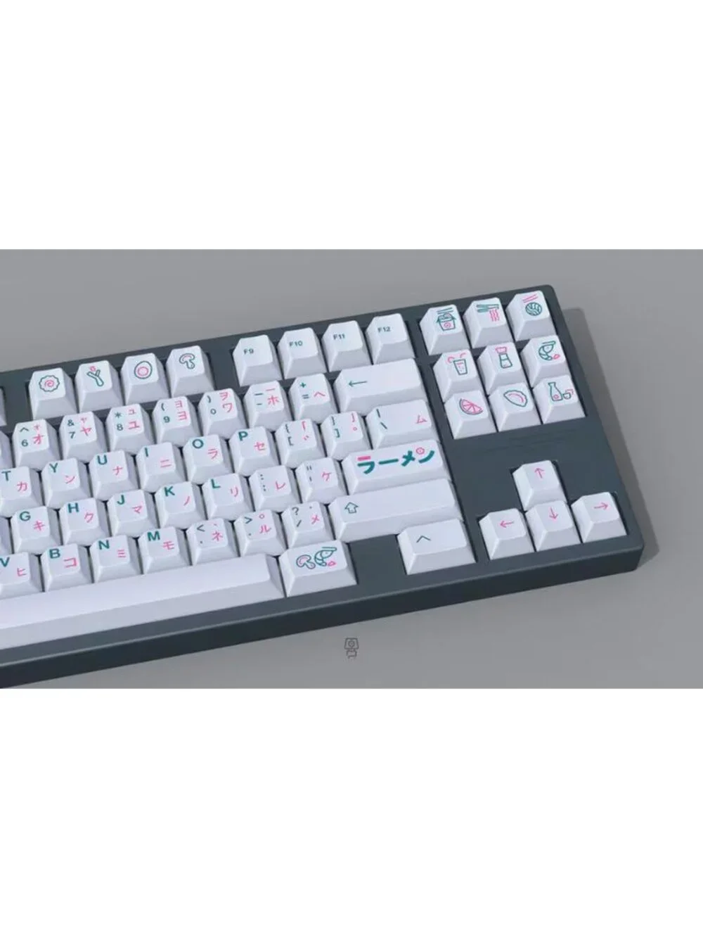 ePBT RamenStop Base Keycap Set Japanese Katakana New